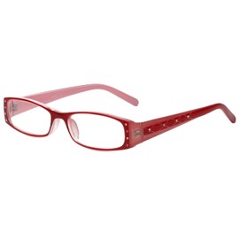 Calabria 836 Dazzles 2 tone Reading Glasses w/Hard Case