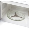 1-Pack Microwave Oven Flat Turntable Ring Roller Glass Plate Tray