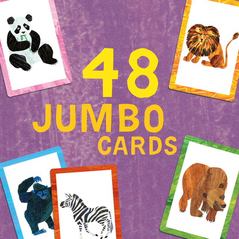 Briarpatch | The Very Hungry Caterpillar Animal Rummy Card Game,