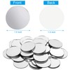 Mini Size Acrylic Round Mirror Adhesive Small Round Mirror Circles