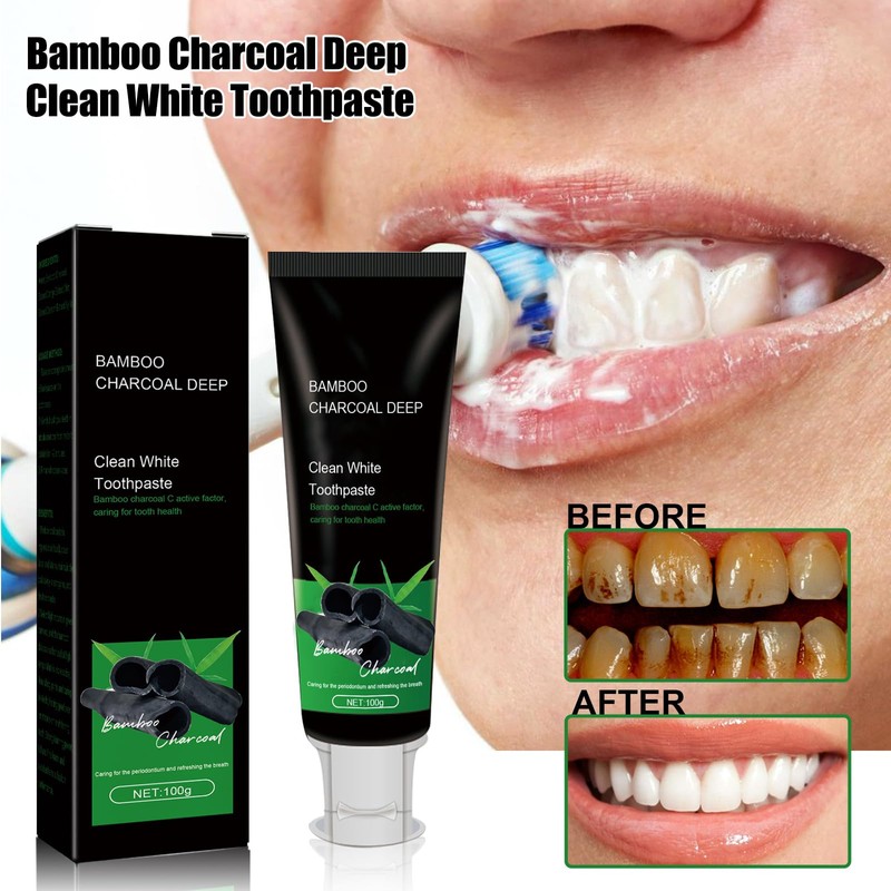 Activated Carbon Deep Cleaning Toothpaste,Teeth Whitening Toothpaste,Charcoal Whitening Toothpaste,Whiten Toothpaste,Black
