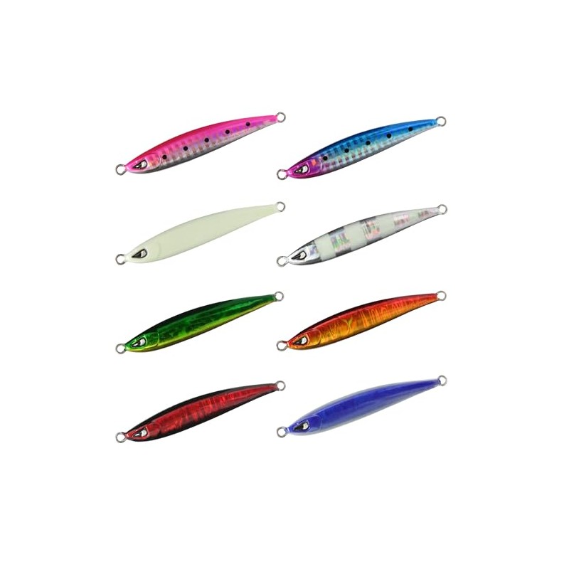 Ocean Brave [True Solid] Lure, Compact Silhouette, Metal Jig Set