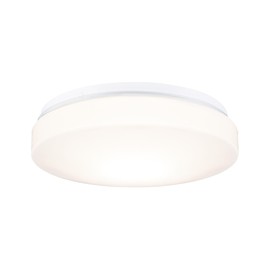 Paulmann HomeSpa Axin 78898 Ceiling Light IP44 260 mm Max. 18 Watt Ceiling Light White Bathroom Lamp Plastic E27