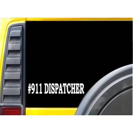 #Dispatcher K486 8 inch Sticker 911 dispatch decal