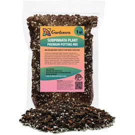 Premium Monstera Subpinnata Potting Mix - Hand-Crafted for Optimal Nutrient Absorption by Gardenera - 1 Quart