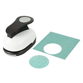 QIQQIKIN Cortador de agujeros circular de 2 pulgadas, perforadoras de círculo, perforadoras de papel, perforadoras de círculo grande para cualquier lu