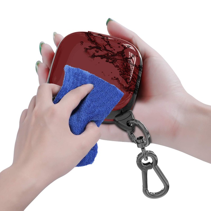 Compatible Powerbeats Pro Case Cover, Full Protective Shockproof Anti-Slip Silicone