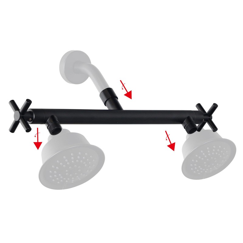 HAOXIN Double Outlet Manifold with Shut Off Valves for Dual