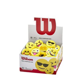 Wilson WR8404901001 EMOJI DAMPENER BOX Tennis Anti-Vibration EMOJI Dampener Box, Yellow