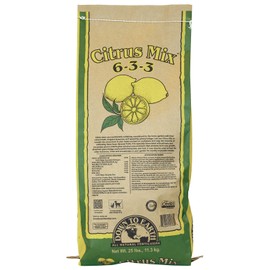 Down To Earth Organic Citrus Fertilizer Mix 6-3-3, 25 lb