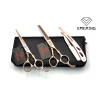 EVOLVING Set Tijeras Rose Gold 6 Pulgadas Barbero Estilista Evolving
