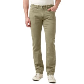 Buffalo David Bitton Men's Non-Denim Straight Leg Jeans | Olive | 34 x 32