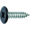 TRUSCO SCTN-0425BK Low Head Tapping Screw, Stainless Steel, M4X25, Black, 8 Pieces
