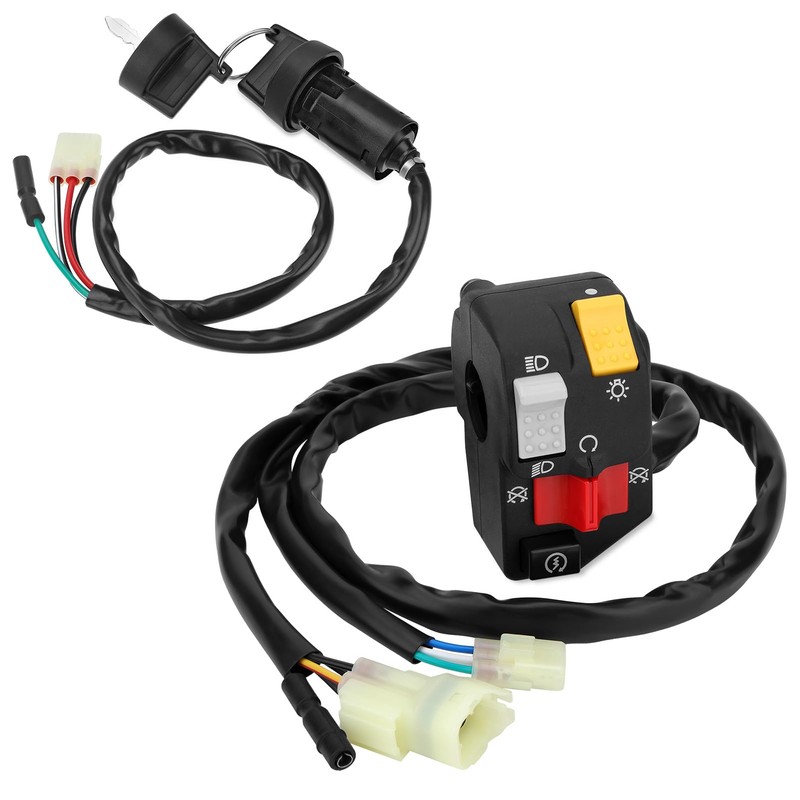 M MATI Handlebar & Key Switch for Honda TRX250EX 250EX