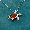 Women's 925 Sterling Silver Necklace with Nano Coating Protection Oval