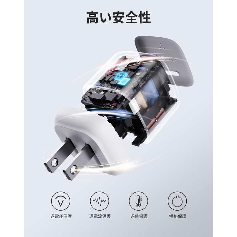 VOLTME Type-C Charger 30W [New Arrival 2024, Ultra Compact], VOLTME