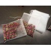 Insiswiner 50Pcs Empty Pyramid Nylon Tea Bags Mesh Tea Infuser
