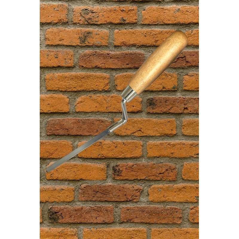 Stainless Steel Finger Pointing Trowel 8mm Flat Stiff Tuck Tool