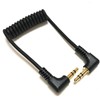 Access E Direct 15-30cm Male to Male 3.5mm Coiled Stereo