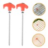 Gatuida 13pcs Heavy Duty Screw in Tent Stakes Ground Anchors