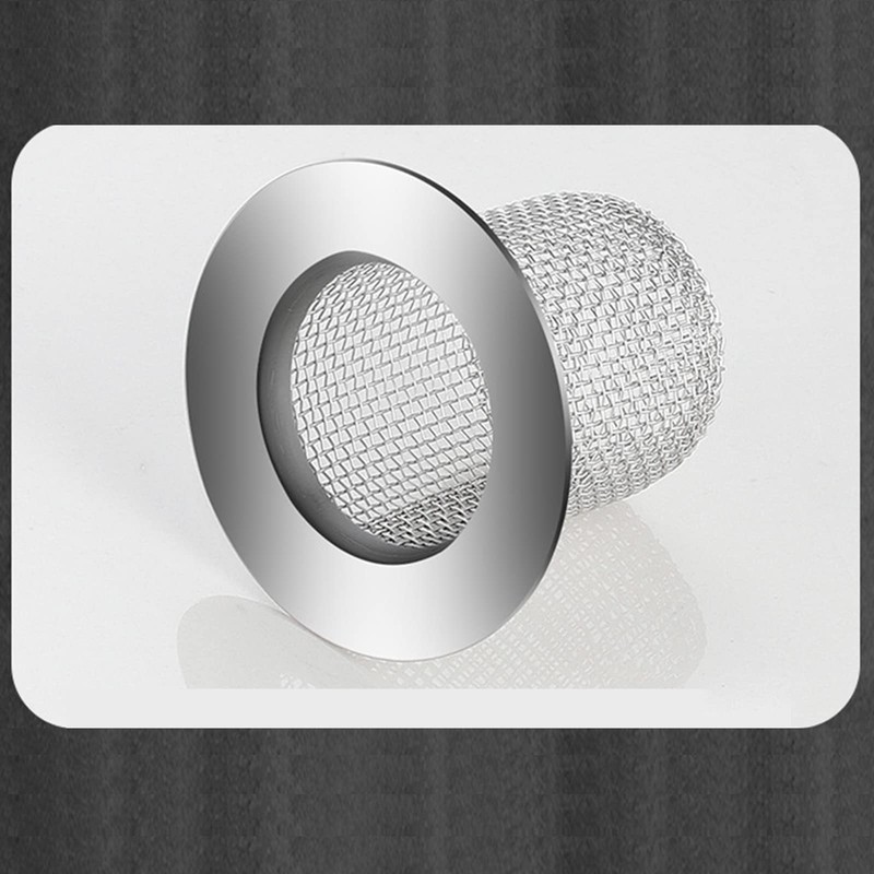 Saddgo Multifunctional Stainless Steel Floor Drain Filter Mesh Filter Hair