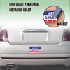 Magnetic Sticker are We Great Yet US Flag Magnet Sticker