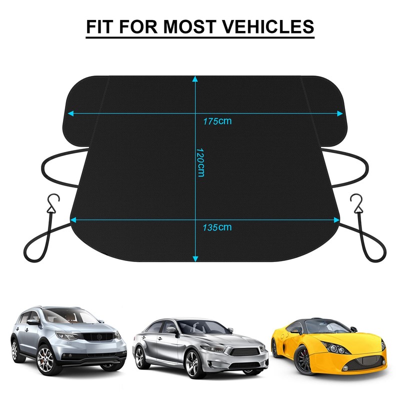 Car Windscreen Cover for Winter Snow Cover Heavy Duty Windscreen
