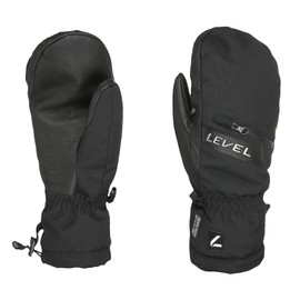 Level Switchback Mitt Men's Ski and Snowboard Gloves with Cuff and Bag, Winter Gloves Men's Waterproof for Extreme Cold, Breathable, Thermal Gloves, Mittens Men - 1 Pair