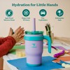 REDUCE 14 Oz Coldee Kids Tumbler with Lid and Straw