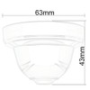 2 Pack - Reproduction Ceiling Rose Cup for use in