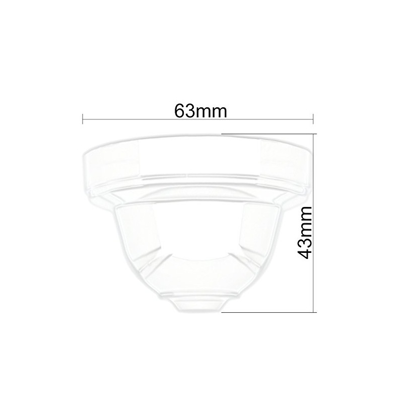 2 Pack - Reproduction Ceiling Rose Cup for use in