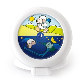 Pabobo - Children's Educational Day Night Portable Travel Alarm Clock Globetrotter 2-3 Years