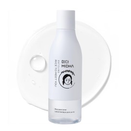 MIDHA Rice Pure Toner, 6.76fl.oz/200ml, Hydrating, Soothing, Fast-Absorbing Daily Toner – Lightweight, Vegan, Alcohol-Free, Clean Beauty Skincare for Sensitive & Dry Skin