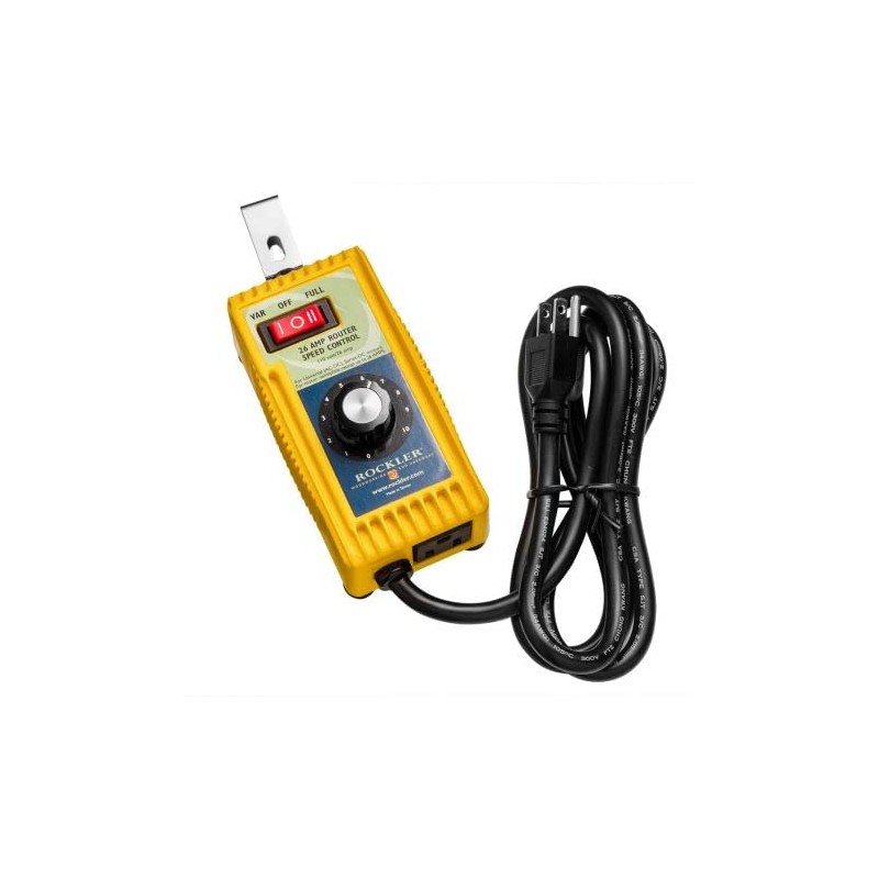 Rockler Router Speed Control - Yellow Router Speed Controller Provides