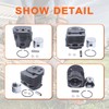 Mtanlo For Husqvarna 55 51 For Chainsaw parts, 46mm Cylinder