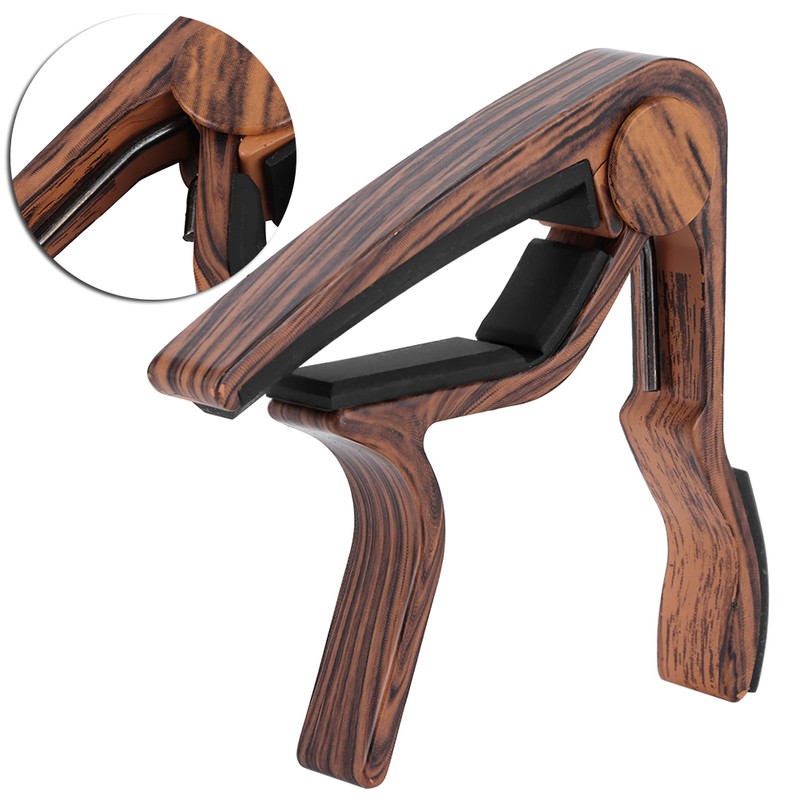 Universal Acoustic Folk Guitar Capo Tuning Clamp Clip Musical Instrument