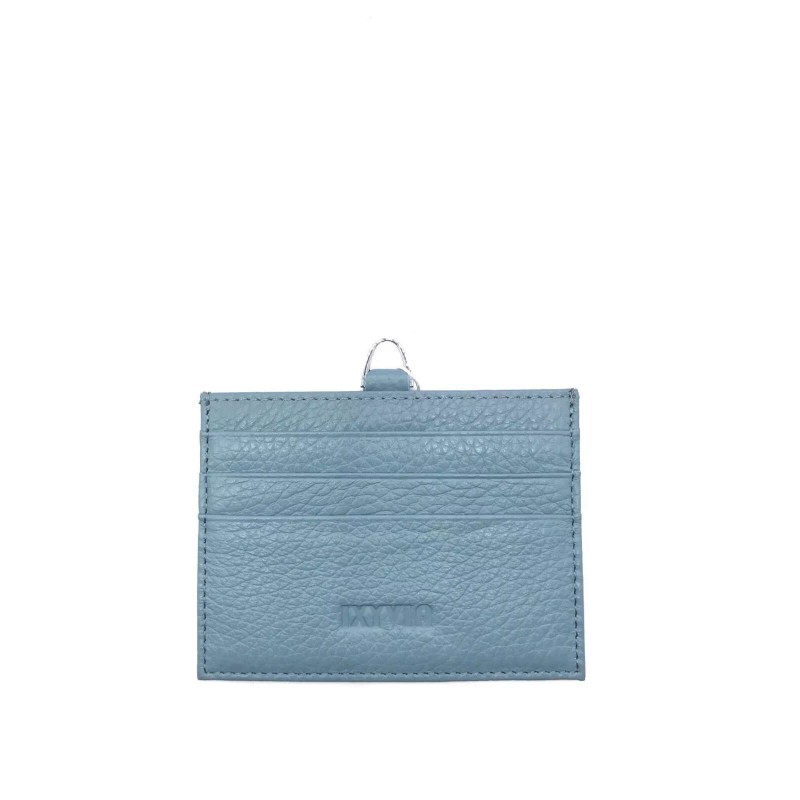 IXYVIA Horizontal Genuine Leather ID Case Badge Holder, Card Holder