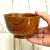 Wooden Soup Bowl, Dishwasher Safe, Kyoba Anti-Soup Bowl