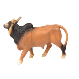 Safari S160329 Farm Brahma Bull Miniature Plastic Minature