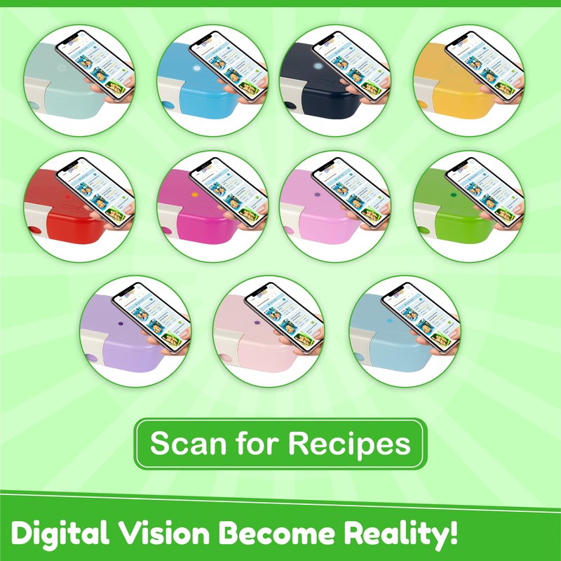 YOOPI Digital bento lunch box for kids offers ideal portion
