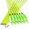 annastar 30" Carbon Feather Arrows Practice Hunting Arrows Spine 300