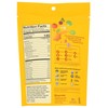 MadeGood Cheddar Star Puffed Crackers, 4.26oz Pouch, Organic Snacks