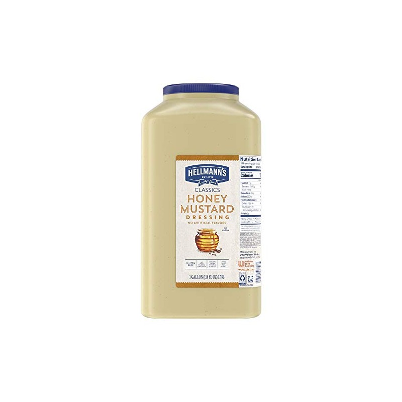 Hellmann's Salad Dressing, Honey Mustard, 128-Ounce