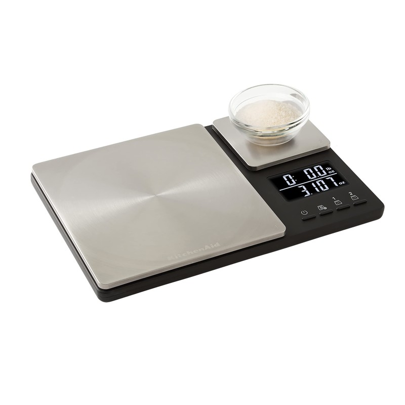 KitchenAid KQ909 Dual Platform Digital Kitchen and Food Scale, 11