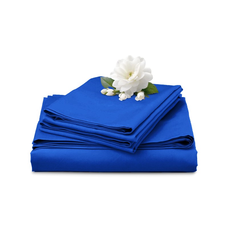 Egyptian Cotton Fitted Sheets 25cm Deep Mattress Pocket 200 Thread
