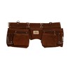 USA PRO TOOLS Light Brown Suede Leather Tool Belt Pouch