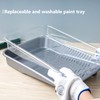 Mister Rui-Paint Tray,12 Pack, 9 Inch Paint Roller Tray, Disposable