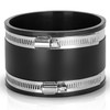 Flexible Rubber Sleeve 100 mm Rubber Coupling with 2 Stainless