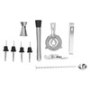 Health Gear 12 Pcs Stainless Steel Cocktail Shaker Set with