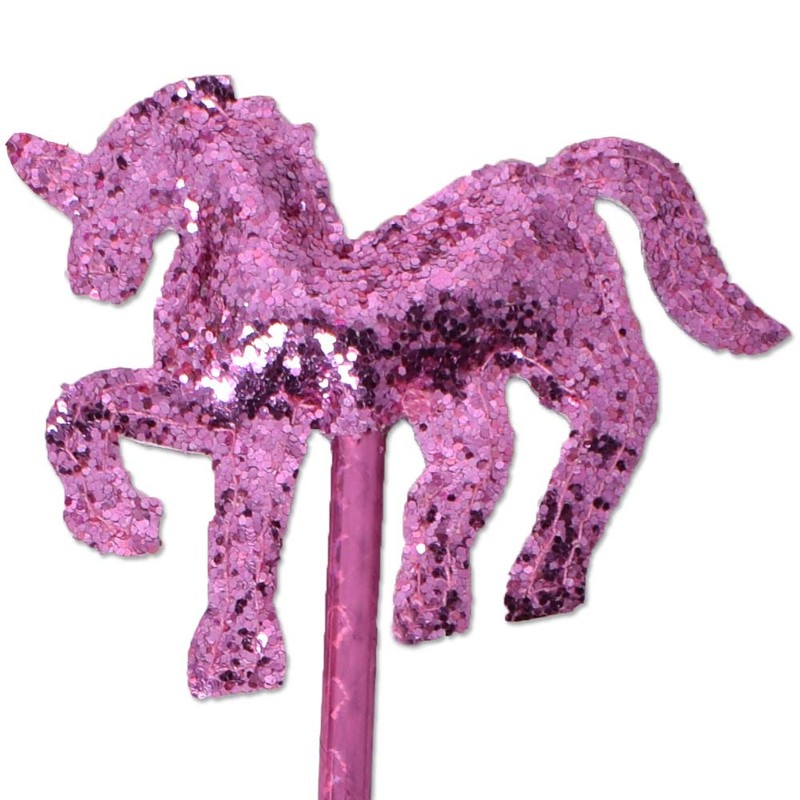 TE-Trend Pack of 6 Unicorn Pens Ballpoint Pens Unicorn Topper